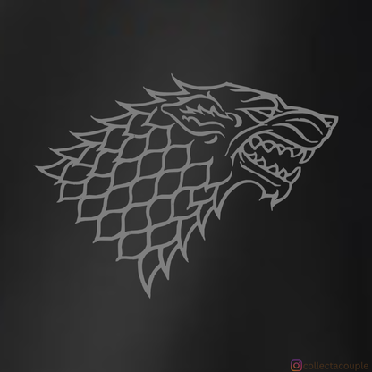 Game of Thrones: House Stark Unisex Hoodie (front & back print)