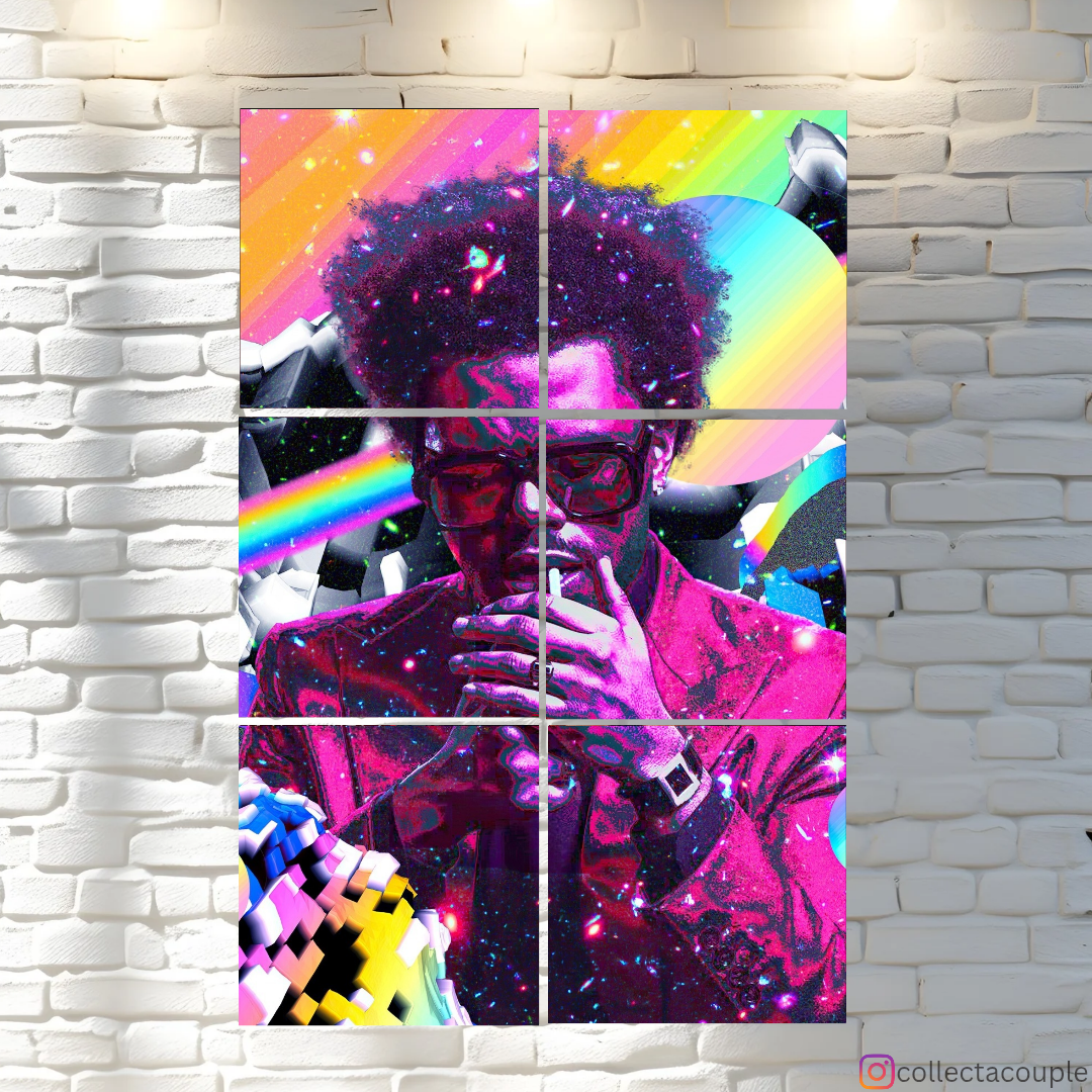 The Weeknd: Aesthetic Fandom Puzzle Board Wall Art