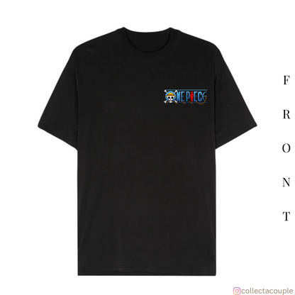 One Piece: Monkey D Luffy Scenic Oversized Unisex T-shirt (front and back print)