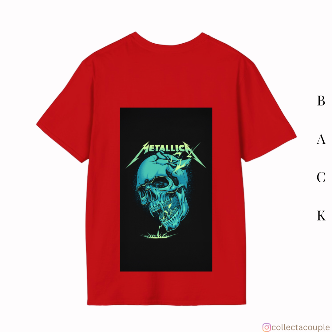 Metallica: Oversized Unisex T-shirt (front and back print)