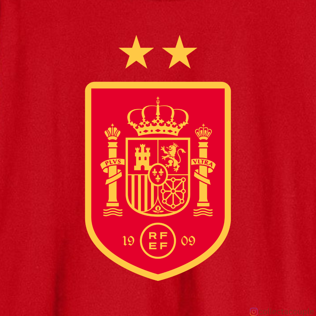 Spain National Football Team: Logo FIFA World Cup Champions 2026 Oversized Unisex T-shirt