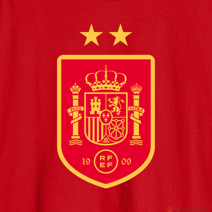 Spain National Football Team: Logo FIFA World Cup Champions 2026 Oversized Unisex T-shirt