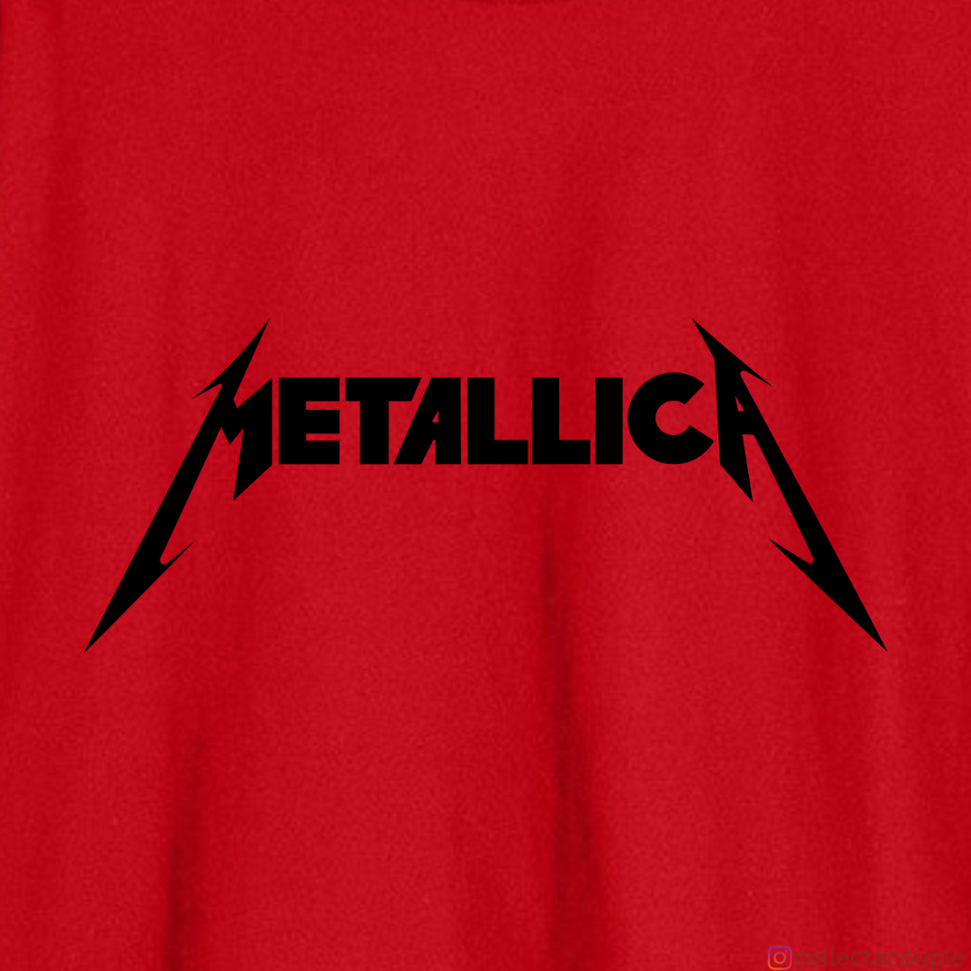 Metallica: Oversized Unisex T-shirt (front and back print)