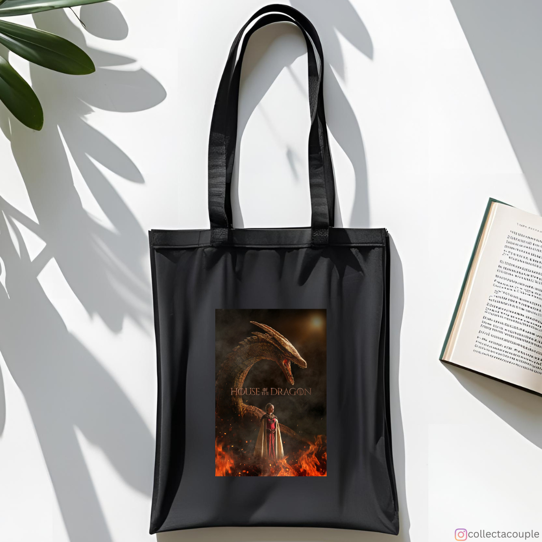 House of The Dragon: Rhaenyra Targaryen Tote Bag